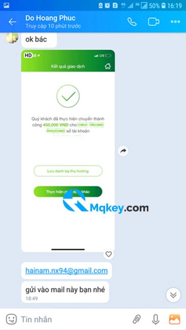 khách hàng mua key windows & office tại mqkey