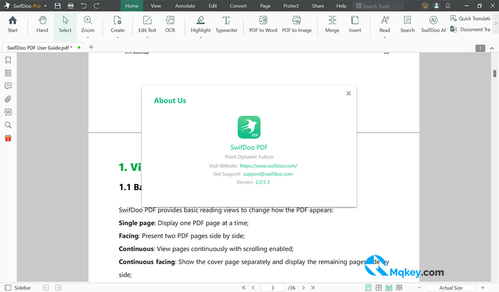 tài khoản swifdoo pdf pro bản quyền giá rẻ
