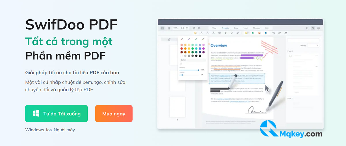 tài khoản swifdoo pdf pro
