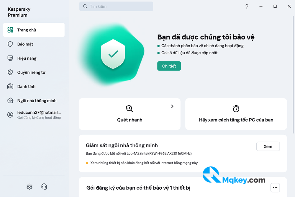 key kaspersky premium 1 user