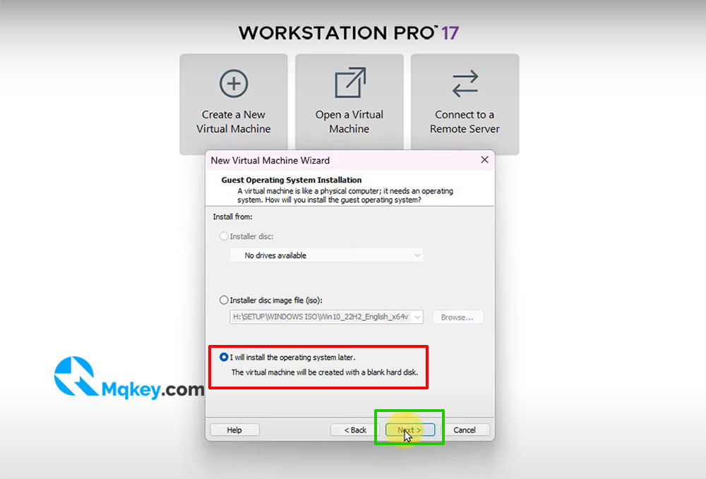 tạo máy ảo macos trên windows bằng vmware