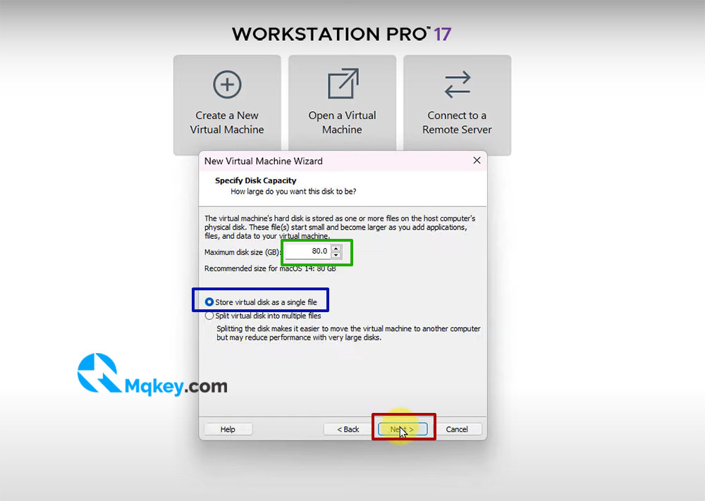 tạo máy ảo macos trên windows bằng vmware