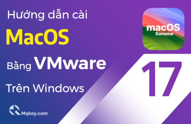 cài macos bằng vmware trên windows
