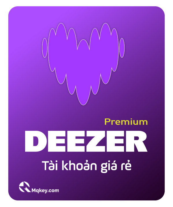 mua deezer premium giá rẻ