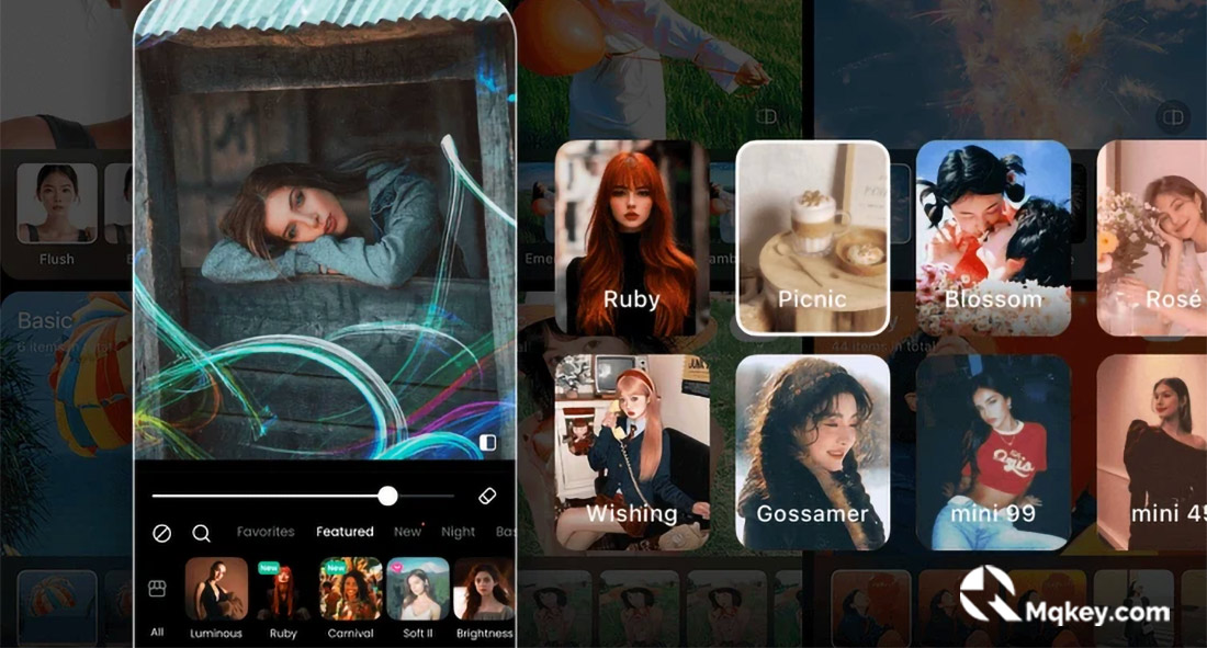 meitu template trend